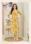 Long Comfort Vol 1 by Kala Cotton Printed Co Ord Set Wholesale Price In Surat
